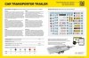Heller 80774 Car Transport Trailer 1/24